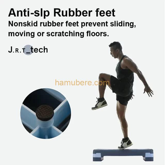 JRT Sports High Quality Home Exercise Balance Aerobic Stepper Board Fitness Step