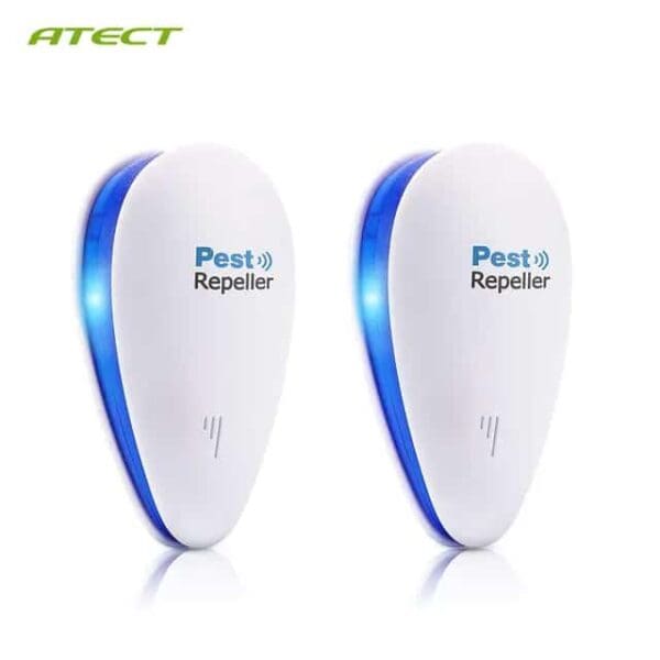 Merratri Ultrasonic Pest Repeller 6 Pack Electronic Ultrasonic Pest Repellent Plug in Pest Control Ultrasonic Repellent Indoor Mice Rpeller for Cockroach Spider Ant Flea Mosquito Fly