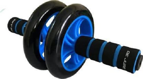 Fitprism Wheel Ab Roller Abdominal Muscle Workout For Home Gym Anti skit heavy duty Ab Exerciser (Blue)