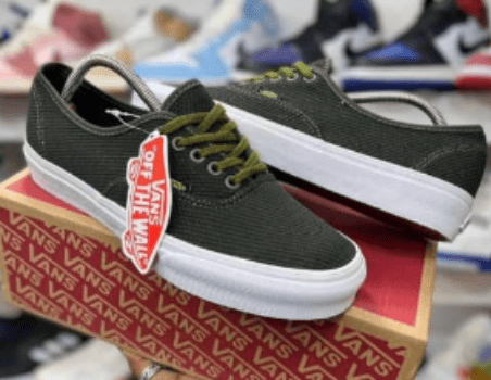 VANS Leather Upper Women’s Lace Up