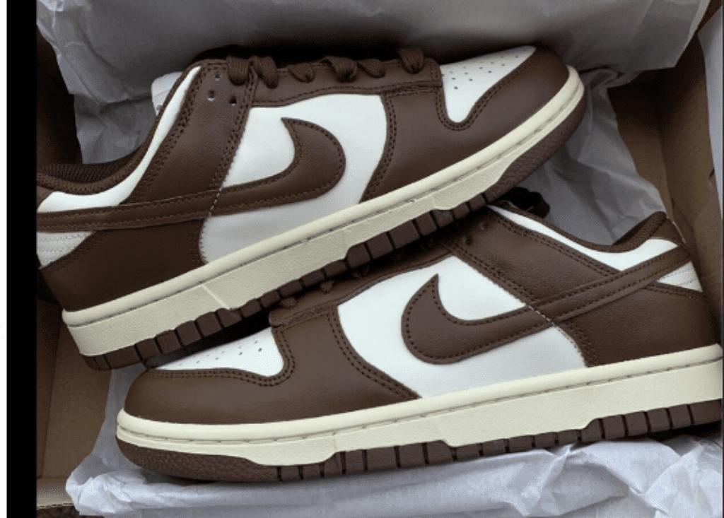 Nike Women’s Dunk Low Cacao Wow Brown Sail Mocha Sneaker