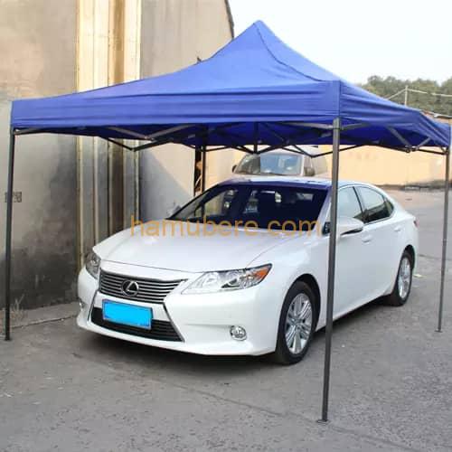 Outdoor Awning Advertising Tent Printing Canopy Blue Folding Telescopic Parking shed Four-Legged Tent Generous Umbrella Stall Booth Towing Products & Winches