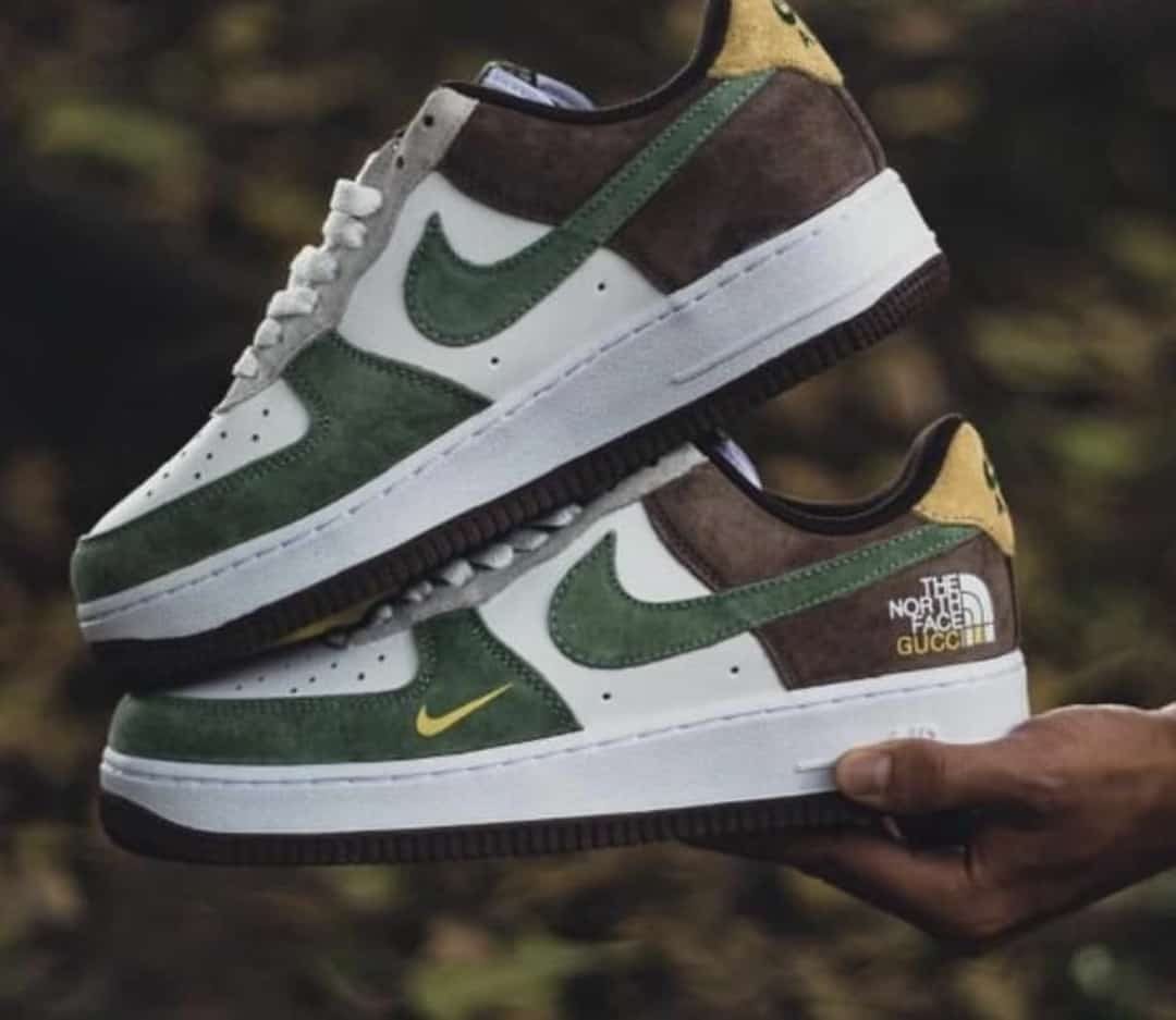 🔍  Nike Air Force 1 Low THE NORTH FACE GUCCI