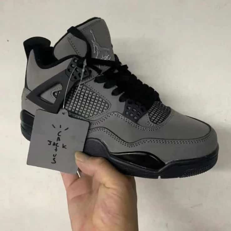 Nike Air Jordan 4 Retro Grey X TRAVIS SCOTT CACTUS JACK