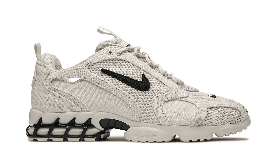 STUSSY X AIR ZOOM SPIRIDON CAGED FOSSIL