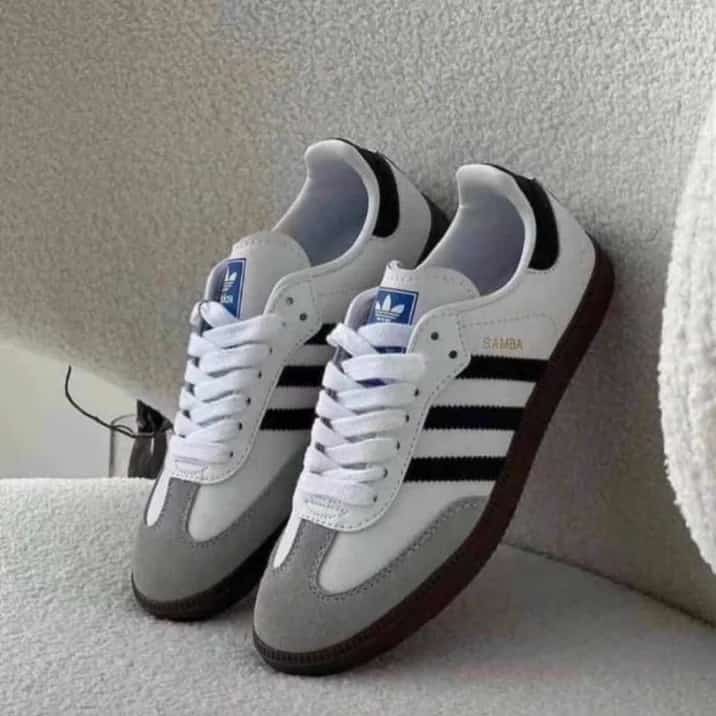 Adidas Samba OG Cloud White Core Black Clear Granite Sneaker