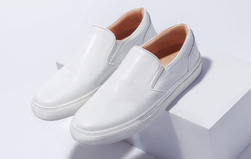HERMES Street Style Plain Leather Logo Platform Sneakers