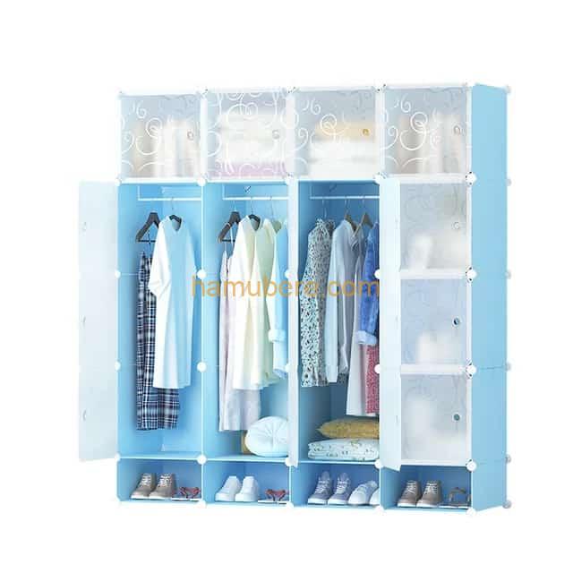 Storage Clothes Closet Partitions Organizer Bedroom Portable Wardrobe Filing Sideboards Cheap Guarda Roupa Trendy Furniture