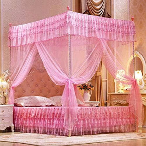 Tropical Classic Mosquito Net With Metal Stands 5×6