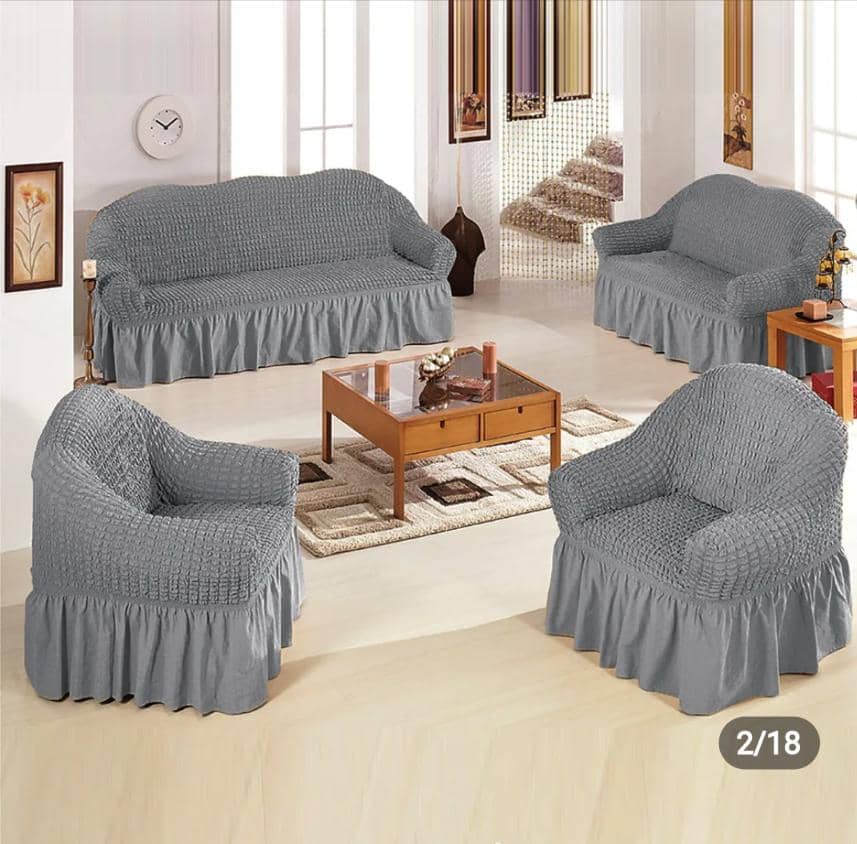 Arabest Sofa Cover Set 4 piece Multifunctional Sofa Slipcover