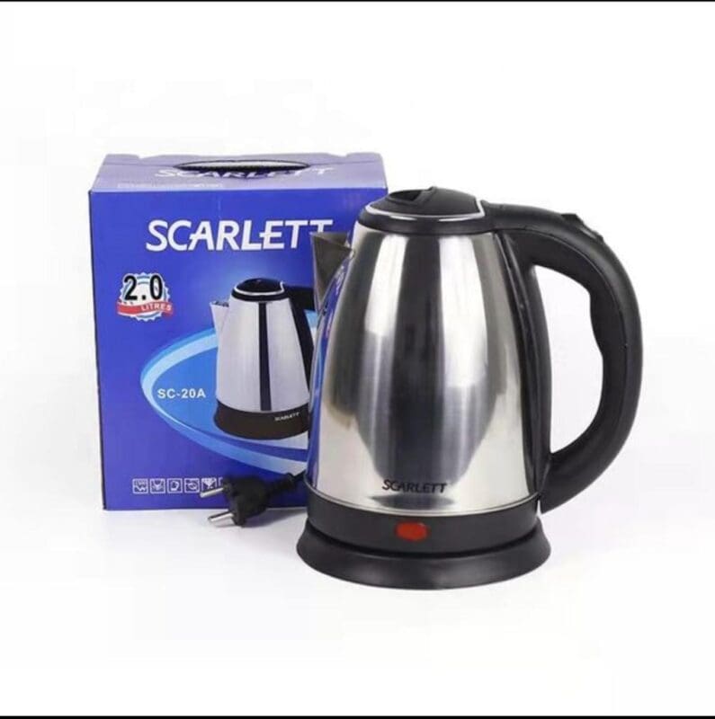 2L Scarlett SC-20A Stainless Steel Coffee Kettle Tea Pots Hot Water Kettle Heat Electric Kettle
