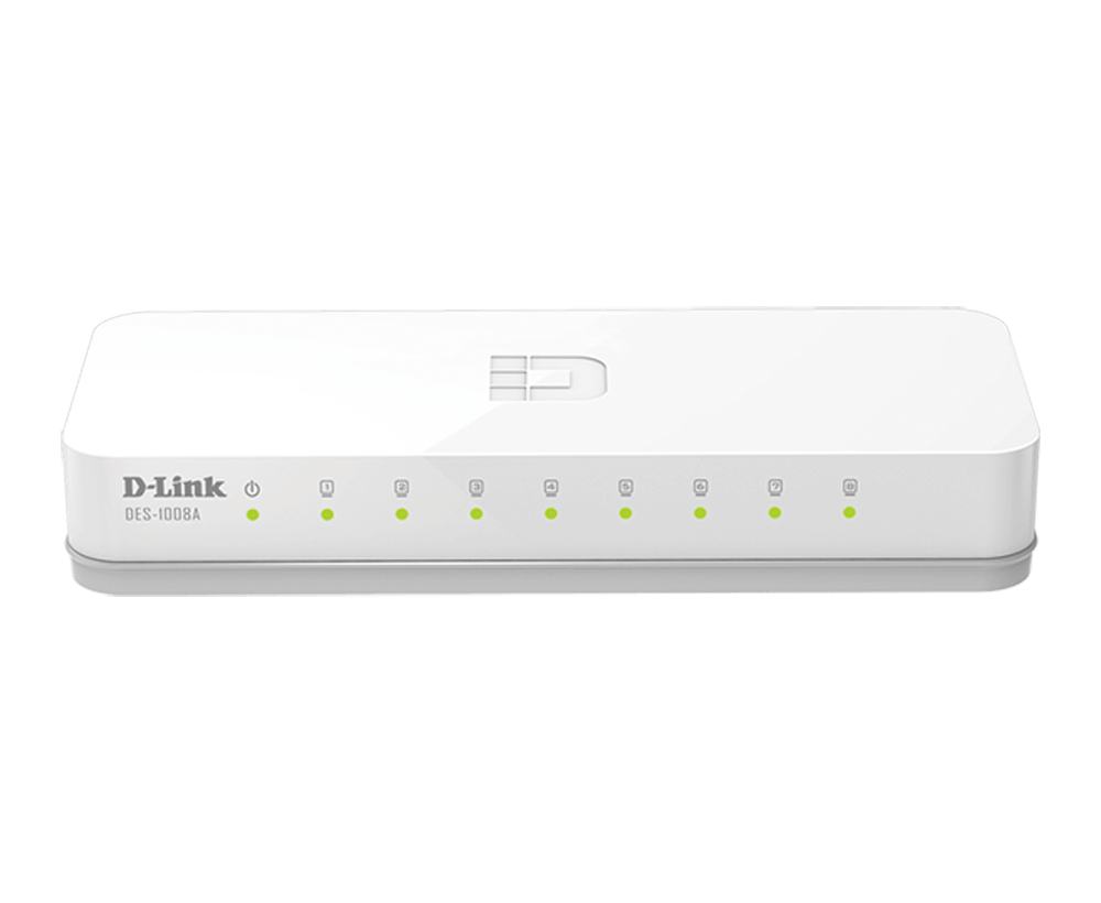 D-LINK SWITCH DES-1008A 8-Port 10/100