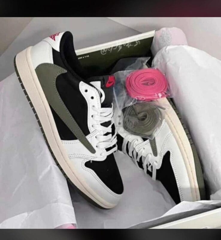 Nike Air Jordan 1 Retro Low OG SP Travis Scott Olive (W)