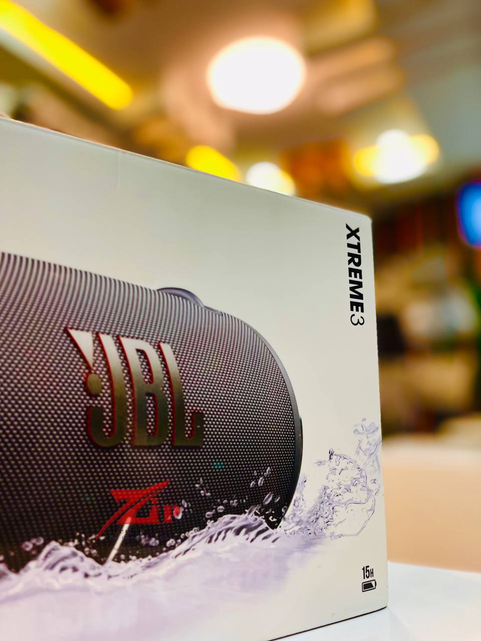 JBL XTREME 3 👉 JBL Extreme 3 by Harman  •Bluetooth V 5.1 •15Hrs of Play Time •IP67 Waterproof and Dustproof •Able To charge Phone!