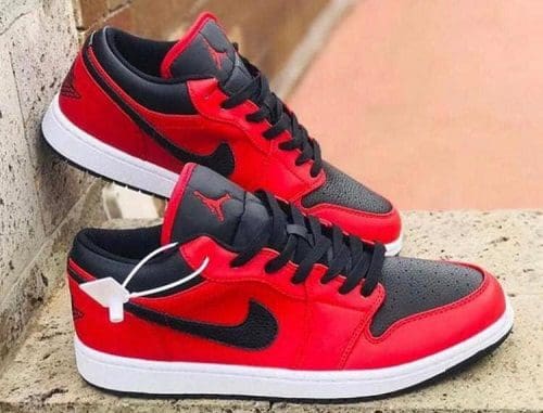 NIKE AIR JORDAN 1 RETRO LOW GS REVERSE BRED
