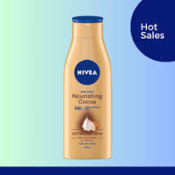 Nivea Cocoa Butter Deep Moisture Serum Body Lotion For Dry Skin 400ml