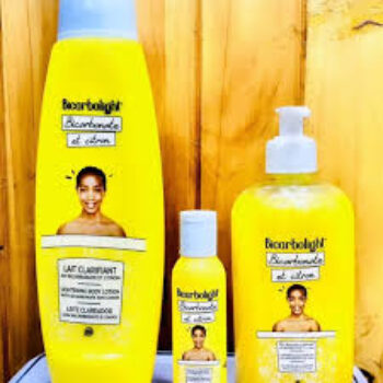 BICARBOLIGHT lightening body lotion with Bicarbonate and lemon