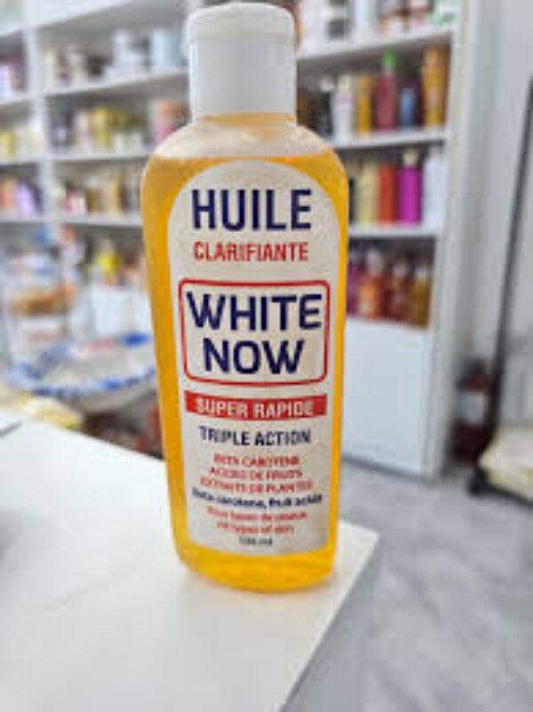 Huile Clarifiante triple action aux acides de fruits White 125ml