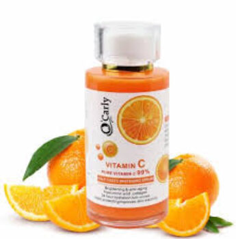 O’Clarly Vitamin C Pure Serum Ingredient: Vitamin C, Organic, Hyaluronic acid, Mineral, l-glutathione, collagen Main Ingredient: Kojic Acid, Collagen, Vitamin C, Hyaluronic acid Feature: Anti-aging, Exfoliator, Whitening, Skin Revitalizer, Sunscreen, Anti