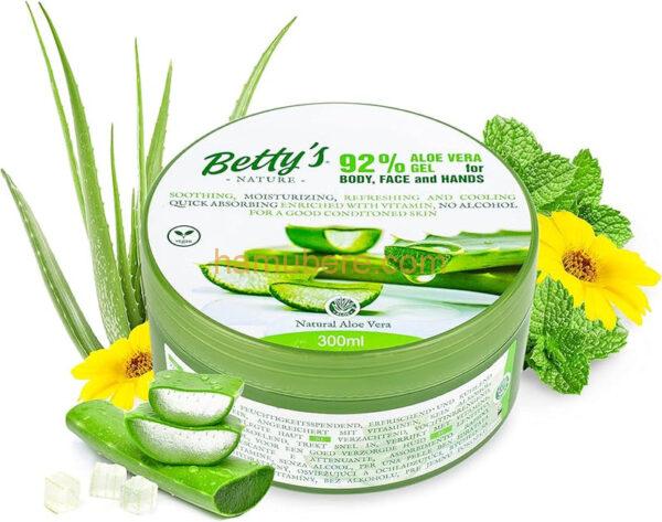 Betty’s Nature Aloe Vera Gel for Body, Face & Hands 300ml