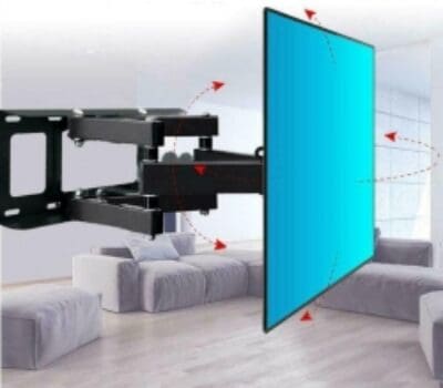 Articulating Full Motion TV Wall Mount Tilt 180°Swivel For 32,47,50,55,60,65 Inches