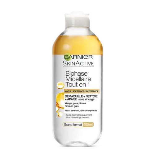 Garnier SkinActive All-in-One Two-Phase Micellar Solution for All Skin Types Including Sensitive Skin 100 ml