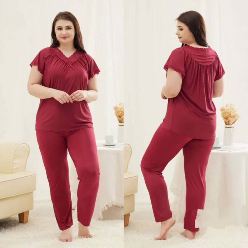 Bigsize 2 Piece Pajama