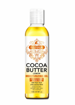 ROUSHUN Cocoa Butter Moisturizing Whitening oil Body Essential Massage Oil for skin 100% pure oil