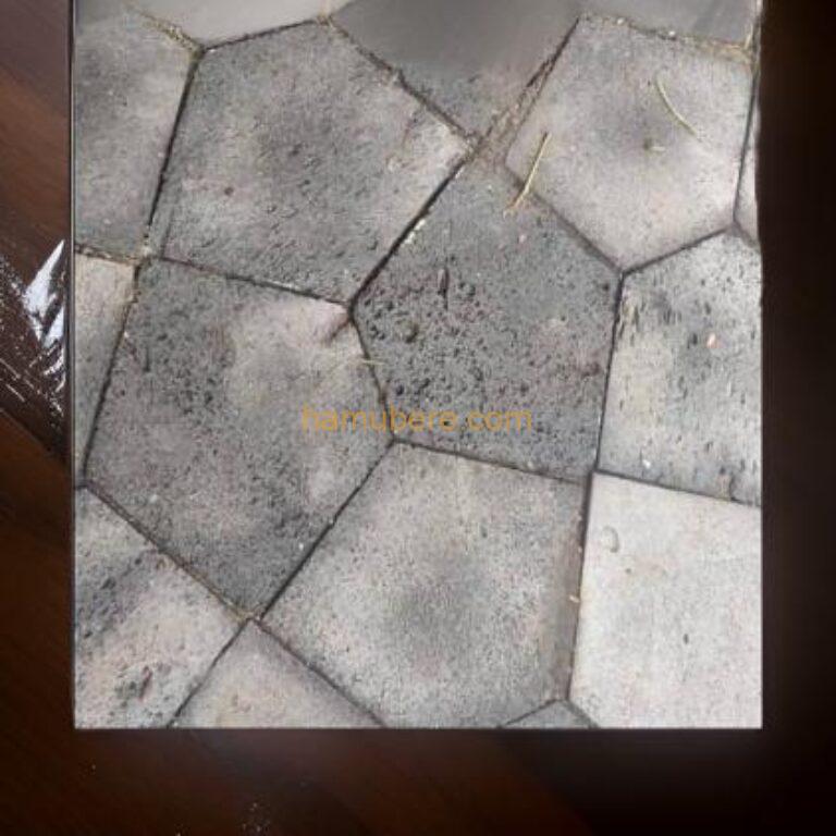Pentagonal lava pavers Pentagonal lava pavers now available: 20000/m² Specifications: 20*20*20*20*13cm, thickness 6 Compression resistance: 257.9N/mm² Life span: more than 200years. Good for circularity