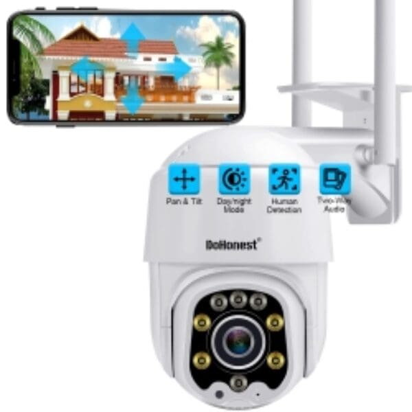 Home Security Camera System Wireless Outdoor/Indoor Wifi Cam Night Vision 1080P