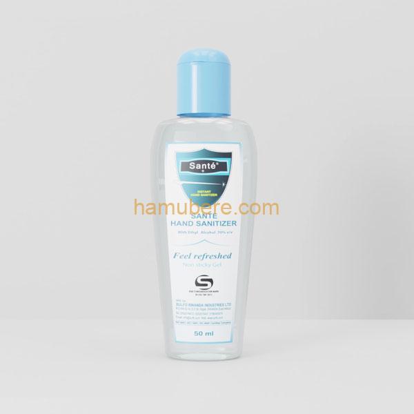 Sante Hand sanitizer 50ml Sante Hand Sanitizer, your on-the-go hygiene companion, now in a compact 50ml size. Experience effective germ protection in the palm of your hands, anytime, anywhere.  1,000RWF