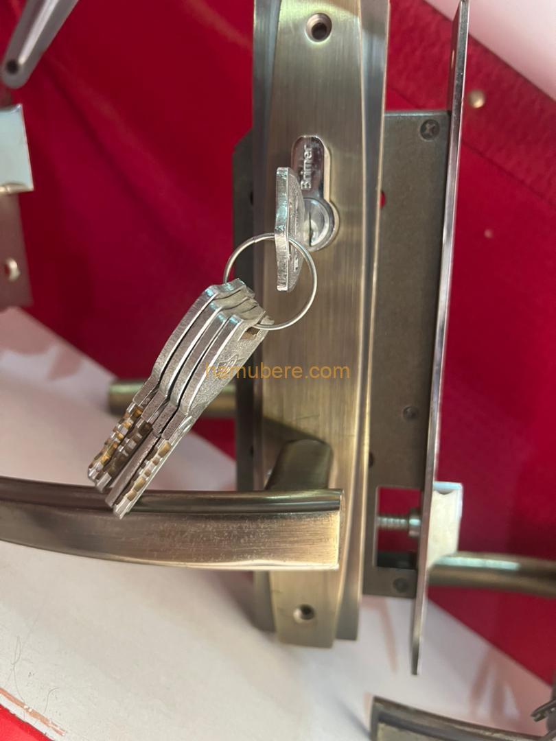 KENYOS Silver handle lock door lock