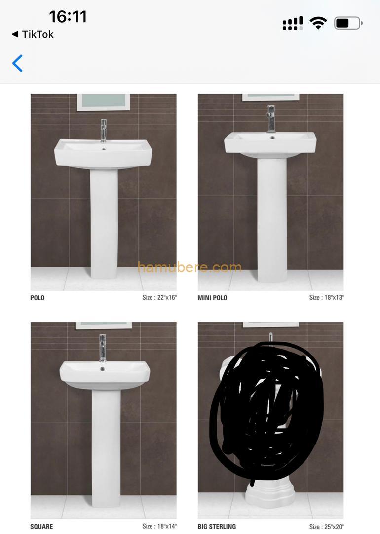 White Latina Ceramic Pedestal Wash Basin, For Bathroom(wash hand basin without accesories)