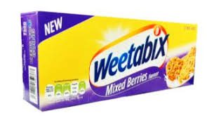 Weetabix Mixed Berry 24 x 250 gm carton