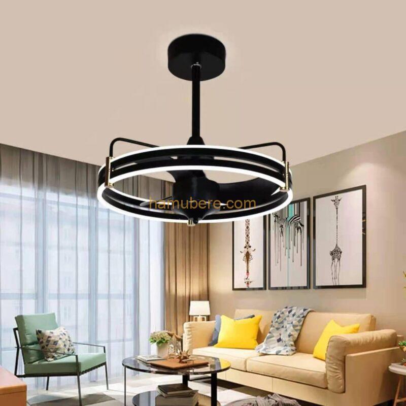 Modern Simple Household Ceiling Fan Light DC Frequency Conversion