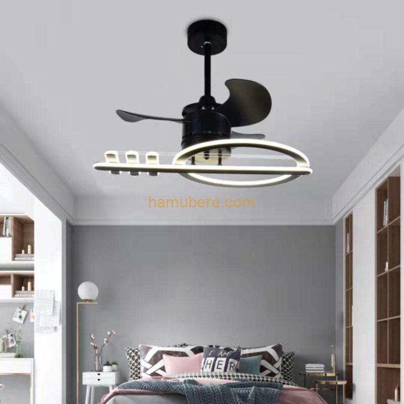 Black ceiling fan Chandelier Ceiling Fan