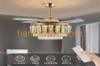 Indoor Bladeless Smart Ceiling Fan with Light Desk Bright Heat Powered Stove Fan with Low Profile Ceiling Fan with Light