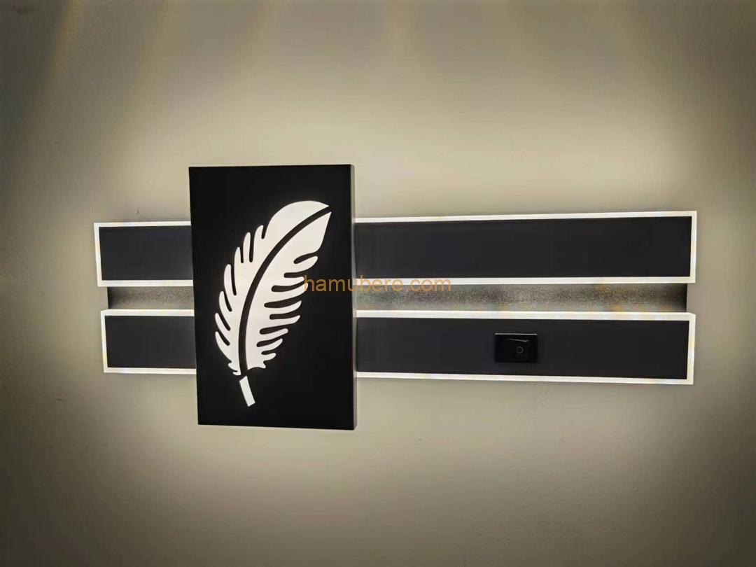Leaf wall decor, leaf wall art, leaf led light, led light wall decor, Wood Sign with Led Lights, decorative leaf pattern sign, souvenirs