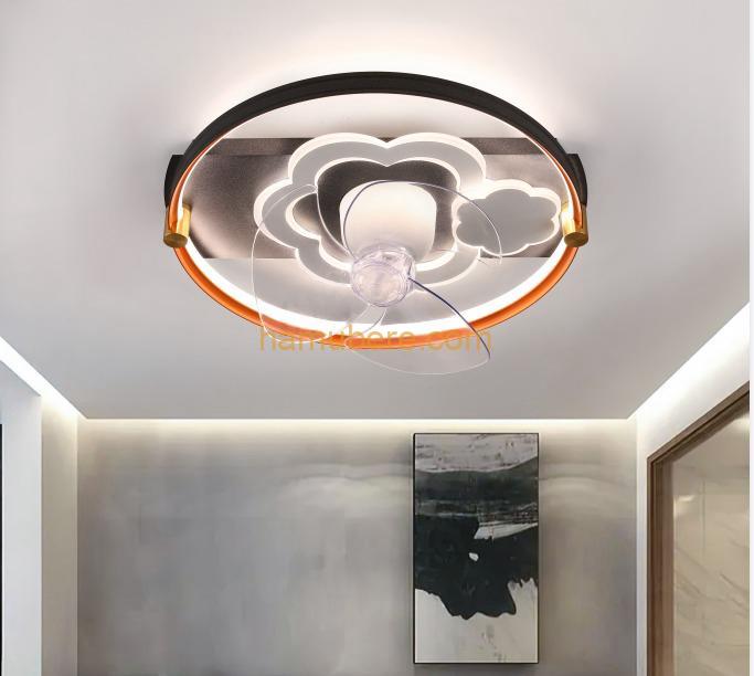 LED Starry Sky Chandelier Flower Design Children’s Room Pendant Light Dimmable Dining Room Pendant Lamp Boys Girls