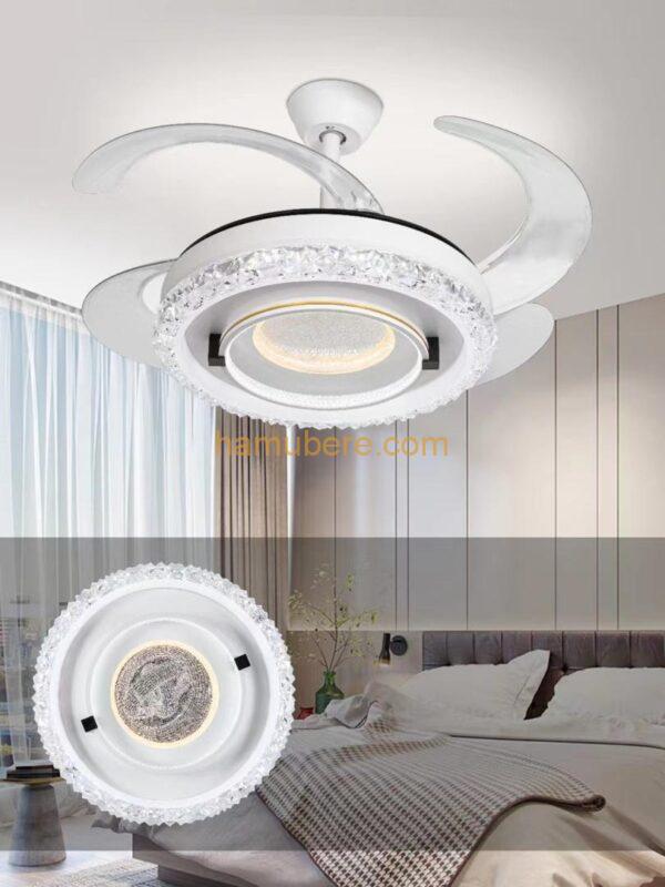 Chandeliers Fan With 3 Different Lights With