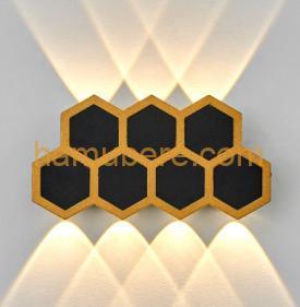 LED Wall Lamp Indoor and Outdoor Waterproof Wall Washer Lamp Courtyard Bedroom Aisle Balcony Wall Spotlight