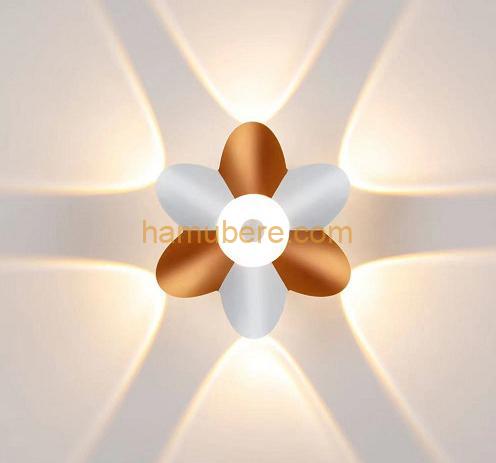 New Design Flower Shape Outdoor Wall Light