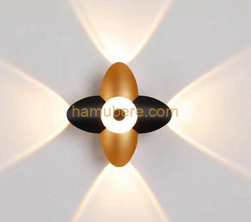 Modern LED Wall Light Outdoor Lighting Balcony Lights Home Decoration Wall Lamp Waterproof IP65 Wall Mounted Fixtures for Yard Balcony Garage Garden Decoration