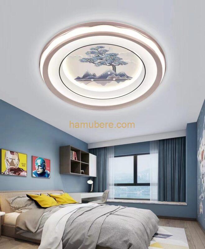 Wooden LED Ceiling Lights, Lights Fitting For Living Room,Bedroom,Kitchen,Hallway,Office