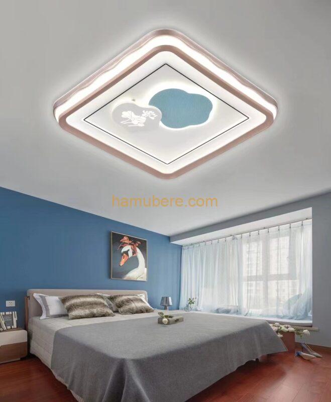 Wooden LED Ceiling Lights, Lights Fitting For Living Room,Bedroom,Kitchen,Hallway,Office