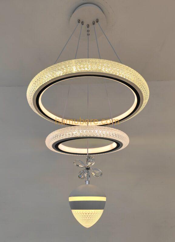 Modern Luxury Crystal Chandelier Chrome Light