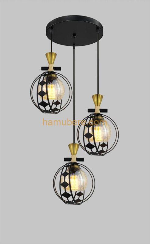 3-Light Industrial Pendant Lights