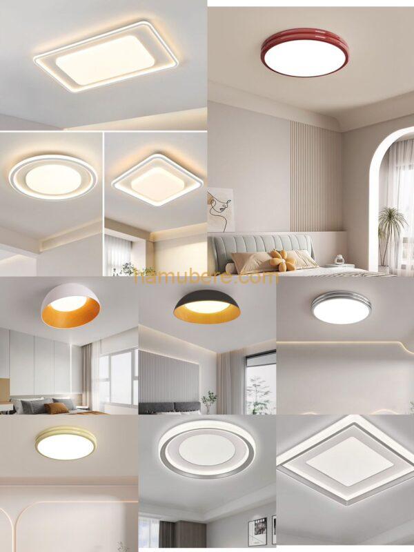 LED Chandeliers Real wood Lamps for Living Room Bedroom