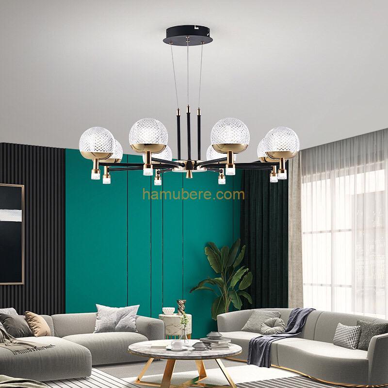 Elegant hotel chandelier