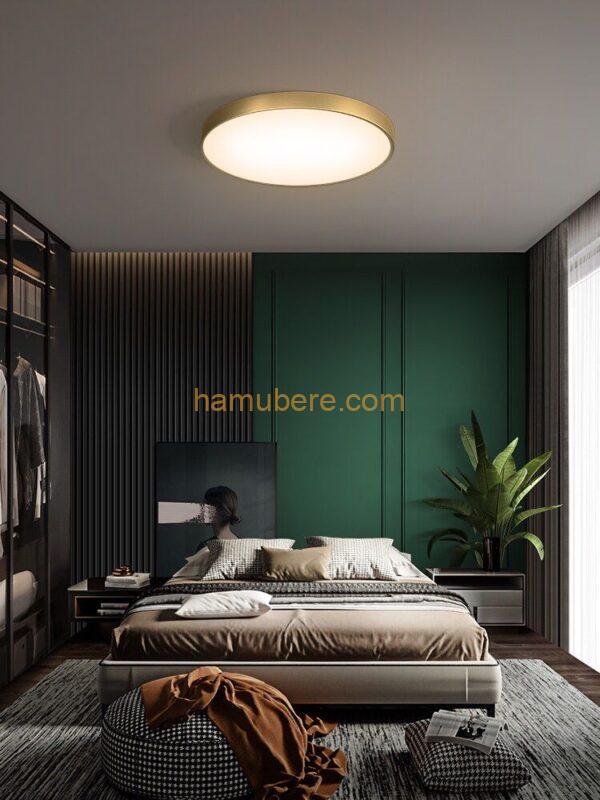 Full Copper Body Ceiling Lamp